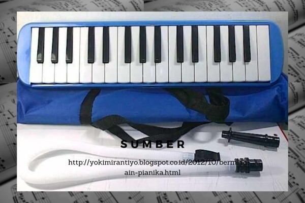 contoh pianika dalam pengertian alat musik melodis