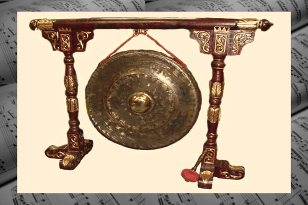 gong dalam alat musik gamelan