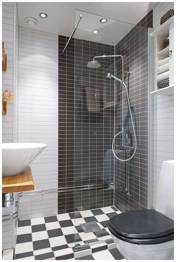 desain kamar mandi dengan sekat kaca