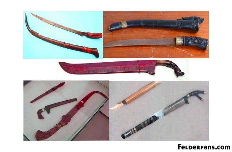 jenis jenis senjata tradisional sumatera utara